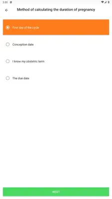 Pregnancy and Due Date Tracker android App screenshot 11