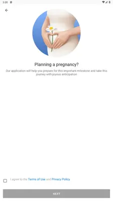 Pregnancy and Due Date Tracker android App screenshot 2