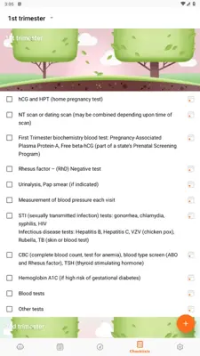 Pregnancy and Due Date Tracker android App screenshot 5